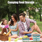 Stainless Steel Snack Containers with Lids - condiment containers with lids, reusable double compartment snack containers, Grab and Go Snack Containers Dishwasher Safe for School, Work, travel