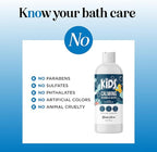 Lavender Bubble Bath for Kids with Aloe - Sudsy Baby and Kids Bath Wash with Relaxing Lavender Oil and Nourishing Barley Seed Extract Enriched with Aloe Vera - Sulfate and Paraben Free (16 Fl Oz)