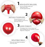 140pcs Rainbow Balloon Arch Kit, Rainbow Balloons of Different Sizes Pack of 18 12 10 5 Inch Party Balloon Kit for Birthday Party or Balloon Arch as Graduation Wedding Baby Shower Party Decorations