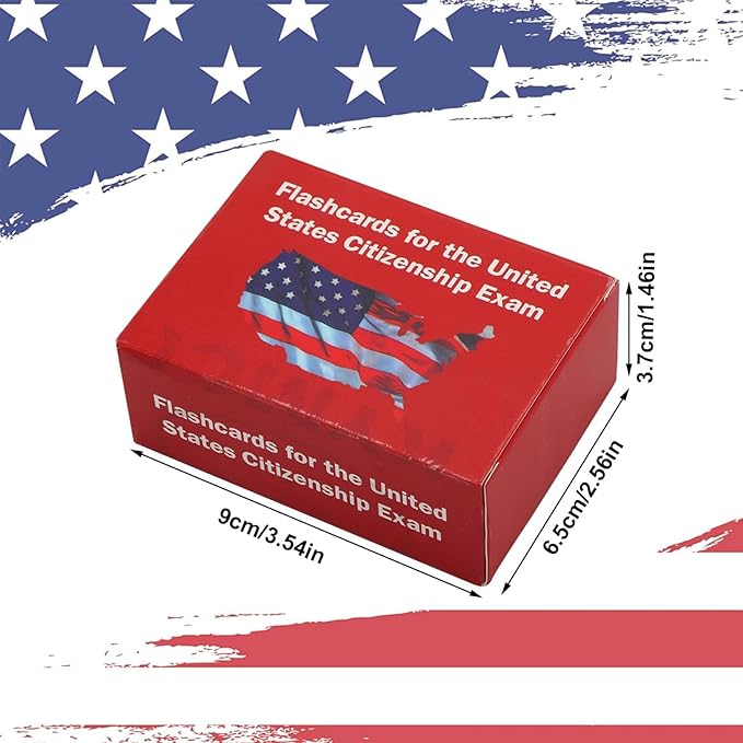 Us Citizenship Test Flash Cards 2025, Tarjetas para La Ciudadania De Las 100 Preguntas, Tarjetas De Ciudadania 2025 inglés y español, Naturalization Study Guide with 100 Questions & Answers