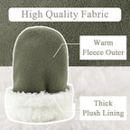 Zsedrut No Scratch Baby Mittens Toddler Infant Fleece Lined Gloves Winter Warm Mitten for Baby Boys Girls