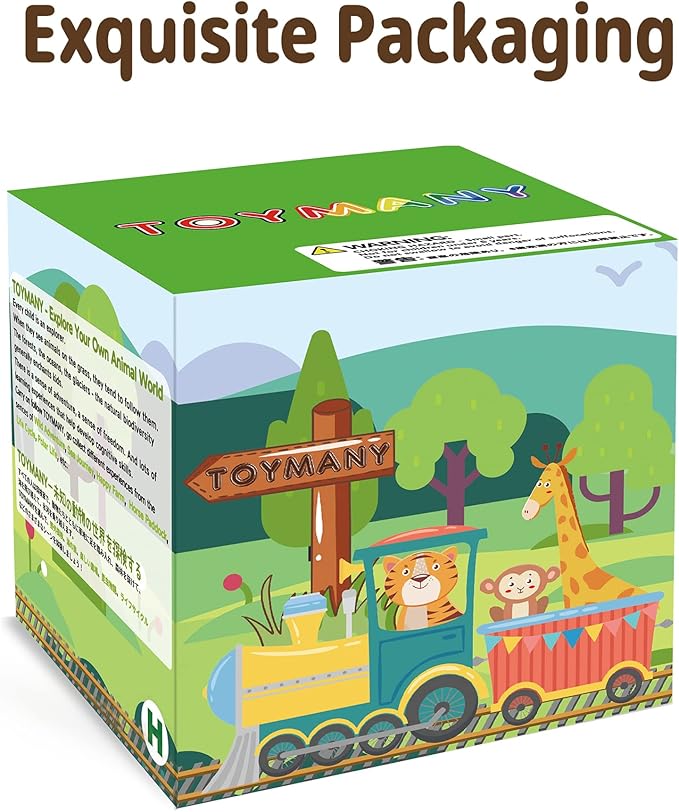 Toymany 7PCS Australian Wildlife Animal Figurines Includes Koala and Kangaroo Figure Toy, Plastic Forest Animal Figures Toy Set, Cake Toppers Christmas Birthday Gift for Kids Toddlers