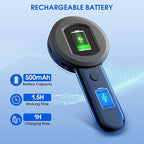 Pocket Digital Microscope for Adults Kids: 100X Handheld Magnifying Glass with Light, USB Coin Magnifier for Collector, Portable Jewelers Loupe with 2" Screen, Mini Scope for Trichome