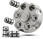 Cool Alloy Fidget Spinner Toys Metal for Kids Adults, Fidget Cube Block Chain Small Sensory Gadget Finger Hand Spinner Cool Gadget Stuff Gift for Men, Desk Spining Top Toy Best Gift Party Favors