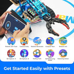 Makeblock mBot Ultimate 10 in 1 Robot Building Toys, Robotics Kit App Remote Control Robot Toys Compatible with Arduino C & Raspberry Pi, STEM Educational DIY Robotics for Kids Ages 12-16