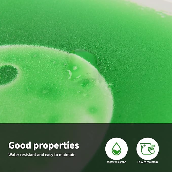 LONGKING 9 Pack 12" X 12" Sensory Tiles for Activity Play Centers for Children, Sensory Floor Tiles, Liquid Floor Tiles, Autism Sensory Poducts