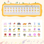 Love&Mini Piano Toy Keyboard 31 Keys for Age 3+ Year Old Girls Boys Birthday Gifts, Kids Keyboard Toy Instruments Piano with Microphone and Stool