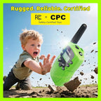 BATURU Walkie Talkies for Kids 3 Miles Long Range, Battery-Saving Walkie Talkie, 22 Channels Kids Walkie Talkies 3 Pack, Outdoor Camping Toys for Girls Boys Age 5-10, Stocking Stuffers for Girls Boys