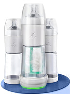 Set of 3 – Baby Night Bottle with Bottle Warmer – Baby Bottle with Integrated Formula Dispenser in The Bottle for Stress-Free Night Feedings (3 Bottles per Night)