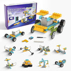 50-in-1 STEM Building Toys for Kids Aged 6-12: 50 Models Science Educational Engineering Blocks Project Kit, Creative Learning Activities for Boys & Girls, for Ages 6-8 8-12