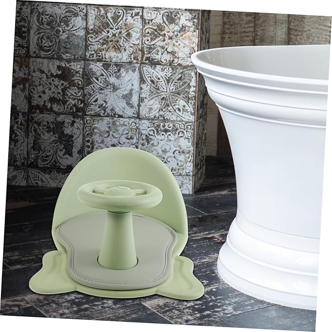 Didiseaon Baby Bath Seat for Tub Non-Slip Toddler Bathing Chair Adjustable Infant Shower Seat for Boys and Girls 1-3 Years Old Safe and Comfortable Bathing Support