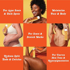 Bio-Oil Natural Skincare Oil, Serum for Scars and Stretch Marks, Face and Body Moisturizer for Dry Skin, Hair Oil, For All Skin Types, 6.7 Oz