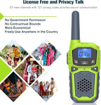Walkie Talkies for Kids,Long Range 2 Way Radio 22CH VOX,Birthday Gift,Family Walkie Talkie for Camping Hiking Indoor Outdoor，Toys Gifts for 6-12 Years Old Boys Girls（No Batteries）