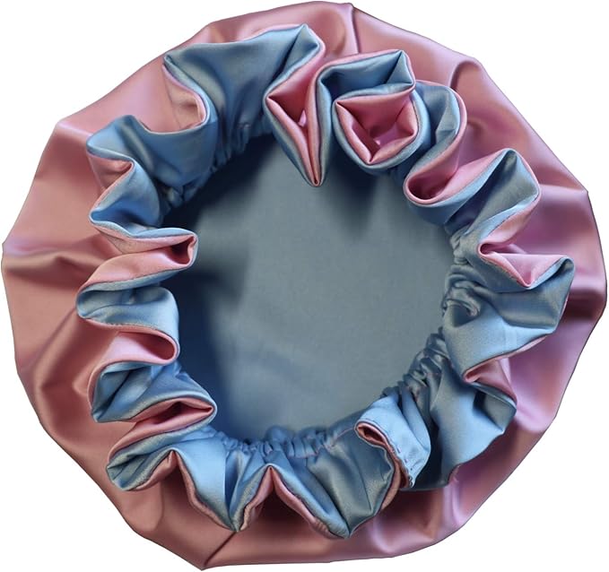 AKISS Baby Infant Newborn Toddler Satin Silk Hair Bonnet for Baby Girl Boy Sleeping Kids Cap Hat