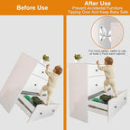 Furniture Anchors (16 Pack) for Baby Proofing, Anti Tip Furniture Anchor Securing 420lbs Tension Earthquake Resistant Metal Furniture Wall Anchor Prevent Baby Pet from Falling Furniture