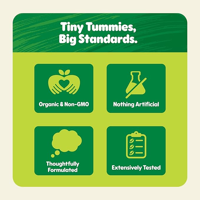 Sprout Strawberry Pear Banana Organic Baby Food 3.5 oz Pack of 12