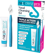 Pro: Nasal Cleansing Kit – Gentle Wand & Nasal Antiseptic Gel, Nose Cleaner and Nasal Moisturizer for Dry Nose & Sinus Relief (Unscented 1 Count, up to 120 uses)