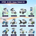 STEM Robot Toys for Kids Ages 8-12, Science Kits for 8-14 Year Old Teen Boys Girls, Experiments Robots Gifts for Teenage Ages 8 9 10 11 12