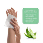 TenderProtect® Basic Adult Wipes, Large 8” x 10”, Super Soft Wash Cloths for Skin Cleansing, Everyday Wipes for Adults and Babies, Incontinence Care, Unscented & Hypoallergenic, 500 count(10pks of 50)