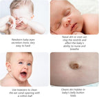 5 Pcs Nose Cleaning Tweezers, 5 Colors Baby Booger Picker with Round Head Effective Nose Picker Baby Ear Noses Navel Cleaner Clip for Babys Care