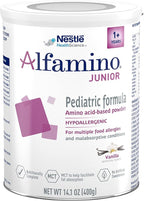Alfamino Junior Amino Acid Based Pediatric Powder Formula, Vanilla, 14.1 oz