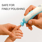 Baby Nail Trimmer 6 in 1, Usage Labeled Case, Royal Angels Baby Electric Nail File, Baby Grooming Kit Manicure Set for Toddler and Adults, Newborn Toddler Toes & Fingernails Nail Care Kit (Babyblue)