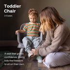 HARPPA 6 in 1 Baby High Chair, Convertible Infant Feeding Chair for Babies & Toddlers Table, Dining Booster Seat with Removable Tray, Grey