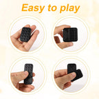 Metal Fidget Slider, Fidget Toys Slider Black Magnetic Metal Fidget Toy EDC Metal Push Slider Toys for Adults Stress Reduce Office, Home, School