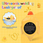 TKY Baby Bath Thermometer with Floating Toys - Digital Water & Room Temperature Monitor, Rechargeable Thermometer with Alerts for Newborn Bath Essentials, Infant Safety