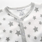 Kiddiezoom Baby and Toddler Boys'Snug Fit Footed One-Piece Romper Jumpsuit Cotton Cotton Footed Outfit