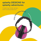 BANZ Kidz Earmuffs 2 Years & Older - Loud Noise Cancelling Kids Headphones & Toddler Ear Muffs, Size Adjustable