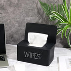 NOVWANG Wipes Dispenser, Large Capacity Baby Wipe Holder(8.3L × 4.9W × 3.9H Inches) Refillable Wipes Container with Sealing Design Baby Wet Wipes Dispenser for Bathroom Home Office Car