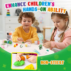 Air Dry Clay Kits for Kids, Arts and Crafts for Kids Ages 8-12, DIY 12 Animals Magic molding Clay Set with Sculpting Tools & Magnets, Modeling Toys for Boys & Girls Ages 4 5 6 7 8+ Years Old