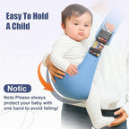 Baby Sling Carrier,Baby Sling,Toddler Carrier,Adjustable and Non-Slip Hip Seat Carriers Carrying 10-30 lbs(Star)