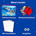 Skillmatics Foil Fun - PAW Patrol, Mess-Free Art & Craft Kits for Kids, DIY Creative Activity, Travel Toys, Gifts for Fans of Chase, Marshall, Skye, Girls, Boys, Ages 4, 5, 6, 7, 8 and Up