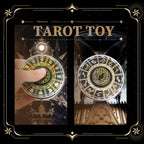 Fidget Toys Fidget Spinners for Adults, Metal Spinning Spinner Top Toy, Anxiety Toys Stress Relief Reducer, Party Favors for Kids 6+ Stuffers Tarot Constellation Spinning Tops Toys (Tarot)