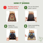 iDventure Cluepuzzle Expansion The Aztec Realms | Wooden Puzzle with 200+ Pieces | Escape Room Game | Gift Box | 4 Designs | Puzzle Size 20x12 cm | Wooden Puzzles for Adults and 10+ | Gift | Hobby