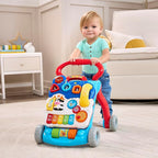 VTech Sit-to-Stand Learning Walker (Frustration Free Packaging), Blue