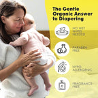 La Petite Creme French Organic Diaper Balm (4 oz) - Healing & Nourishing Diaper Cream - Gentle & Safe Liniment Baby Lotion - USDA Certified Organic - Baby Essentials for Newborn