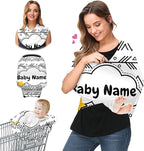 Baby Car Seat Stroller Cover Nursing Cover New Mom Breastfeeding Scarf Soft Stretchy Infant Carrier Cover Car Canopy Coverage