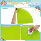 6-Piece Baby Soft Foam Climbing Blocks Set, PU Leather Non Slip Foam Play Gym Climbing Structures for Toddlers 3, Indoor Climb and Crawl Activity Play Set