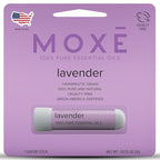 MOXE Lavender Essential Oil Nasal Inhaler, Therapeutic No-Mess Aromatherapy, Relaxation, Naturally Calming, Before Sleep Routine, Uplifts Mood, Pure and Undiluted, Made in USA (1 Pack)