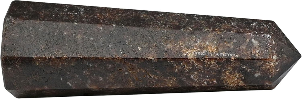 Amazing Gemstone Garnet Crystal Towers - Natural Healing Crystal Point Obelisk for Reiki Healing and Crystal Grid (2 Inch to 3 Inch)