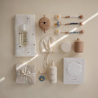 mushie Extra Soft Muslin Fitted MINI Crib Sheet | 24"x 38" (White)