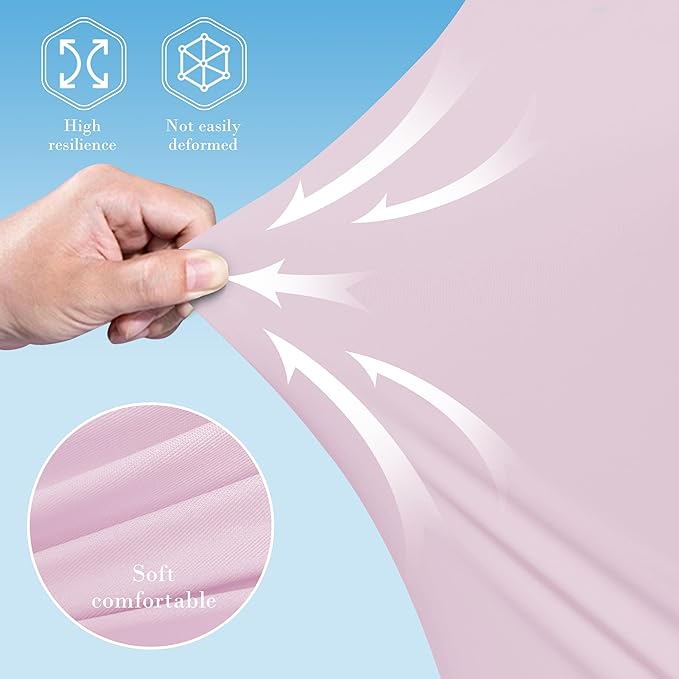 Cute Castle Cooling Cover Pregnancy Pillows, Soft U-Shape Maternity Pillow with Removable Cover - Full Body Pillows for Adults Sleeping - Pregnancy Must Haves - Jumbo 57 Inch - Purple