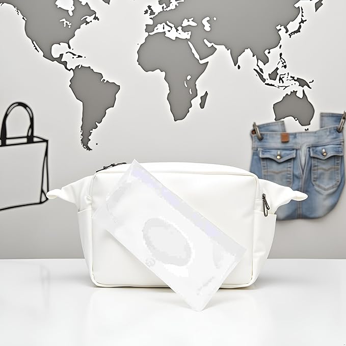 3Pcs White Wipe Case Travel Holder Keeps Wipes Moist Set of Wet Wipes Holders Cases Portable Travel On The Go Refillable Dispenser Container Diaper Wipe Holders Wipes Holders