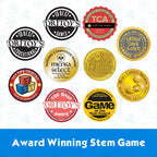 Griddly Kids Oversight – Educational & Fun Strategy Board Game for Family Game Night, Fast-paced Board Games for Adults & Children Alike, Ideal STEM Toys & Kids Games Gift for Children Ages 8-12