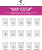 Essence Wearable Aromatherapy Nasal Diffuser – Nausea Relief Essential Oil Nose Ring Refresh Kit – Personal Scent Clip for Travel, Work & Everyday Use – Made in USA