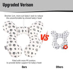 KAKIBLIN Baby Neck Pillow, Baby Head Pillow, Upgraded Travel Support Pillow for Carseat, Neck Support for Car Seat,Pushchair (Snail)