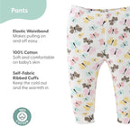 The Peanutshell Baby Girl Pants, Baby Girls' Clothing, Cotton Baby Clothes for Girls, Newborn to 24 Month Pants, Bottoms
